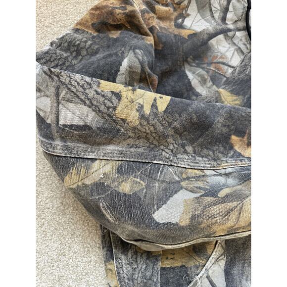 Carhartt Thrashed Distressed Realtree Camo Jacket Real Tree Men's Size Medium - Picture 9 of 15